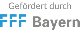 Gefördert durch FFF Bayern Logo