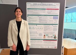 Sophia Langenfeld stellt auf der GAB-Tagung 2026 das CAPA-Poster vor